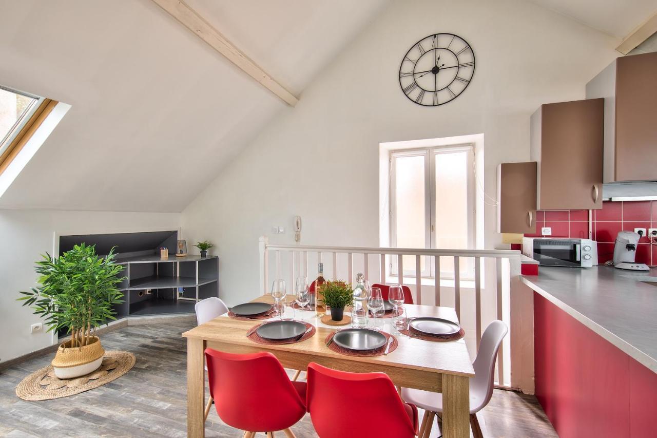 Appartement Cosy Chalon - Calme & Chaleureux Luaran gambar