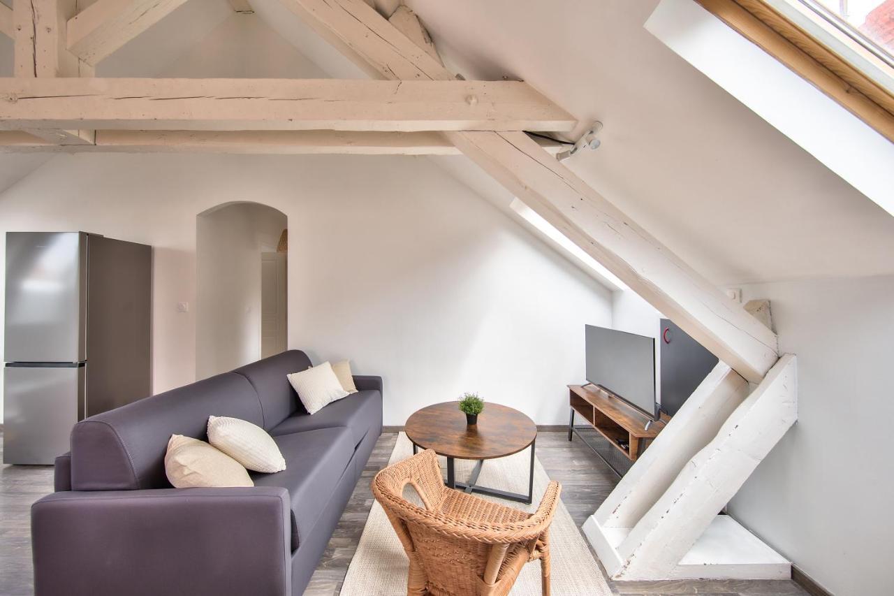 Appartement Cosy Chalon - Calme & Chaleureux Luaran gambar