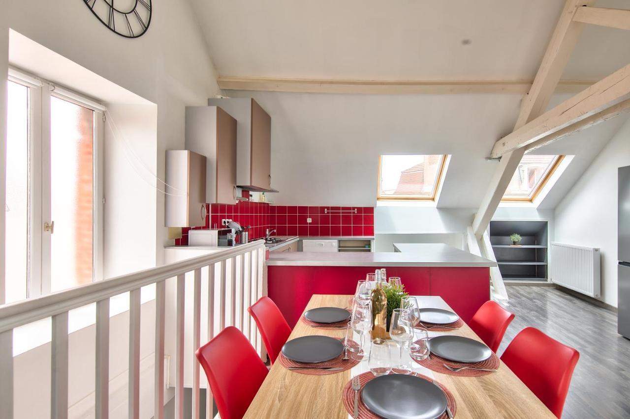 Appartement Cosy Chalon - Calme & Chaleureux Luaran gambar