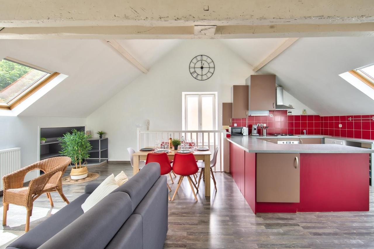 Appartement Cosy Chalon - Calme & Chaleureux Luaran gambar